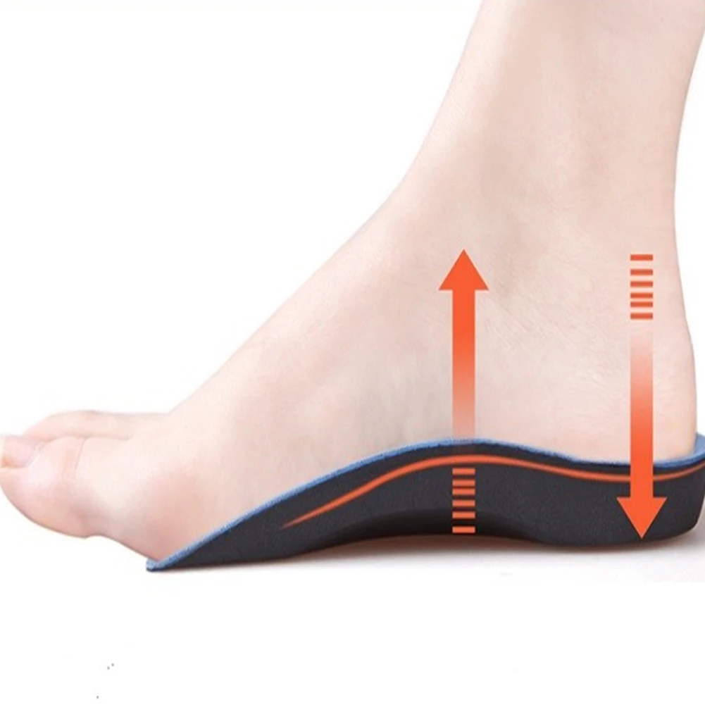 YJSFG HOUSE 1 Pair EVA Flat Foot Orthotics Arch Support Half Shoe Pad Orthopedic Insoles Foot Care for Men and Women YJSFG HOUSE 1 Pair EVA Flat Foot Orthotics Arch Support Half Shoe Pad Orthopedic Insoles Foot Care for Men and Women