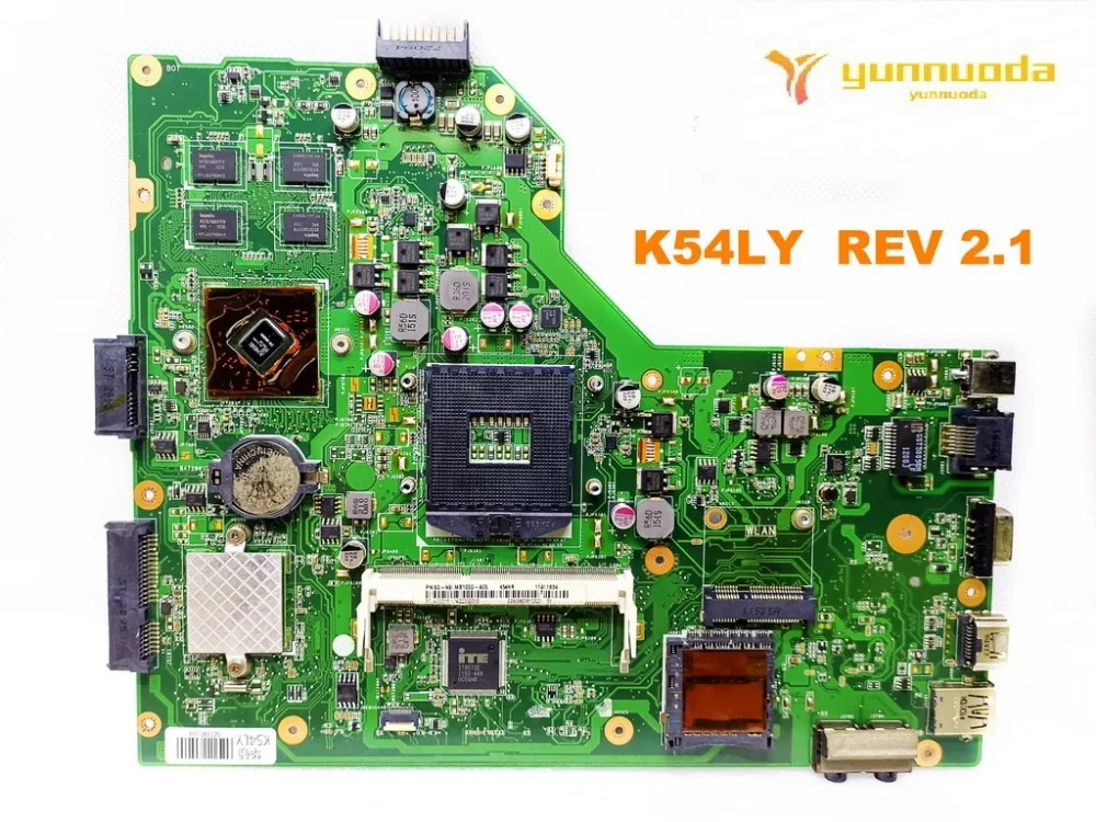 Оригинальная материнская плата для ноутбука ASUS K54LY REV 2 1 протестирована хорошая