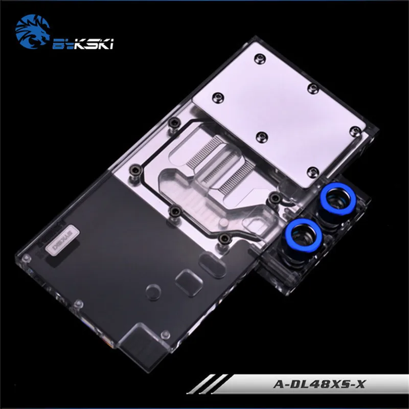 Водяной блок Bykski для графического процессора VGA Dataland PowerColor Devil RX480 RX470