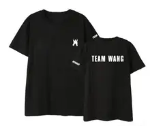 Летняя футболка got7 jackson team wang, футболка с круглым вырезом и коротким рукавом и принтом i got7 kpop, свободная футболка унисекс, футболки для влюбл...