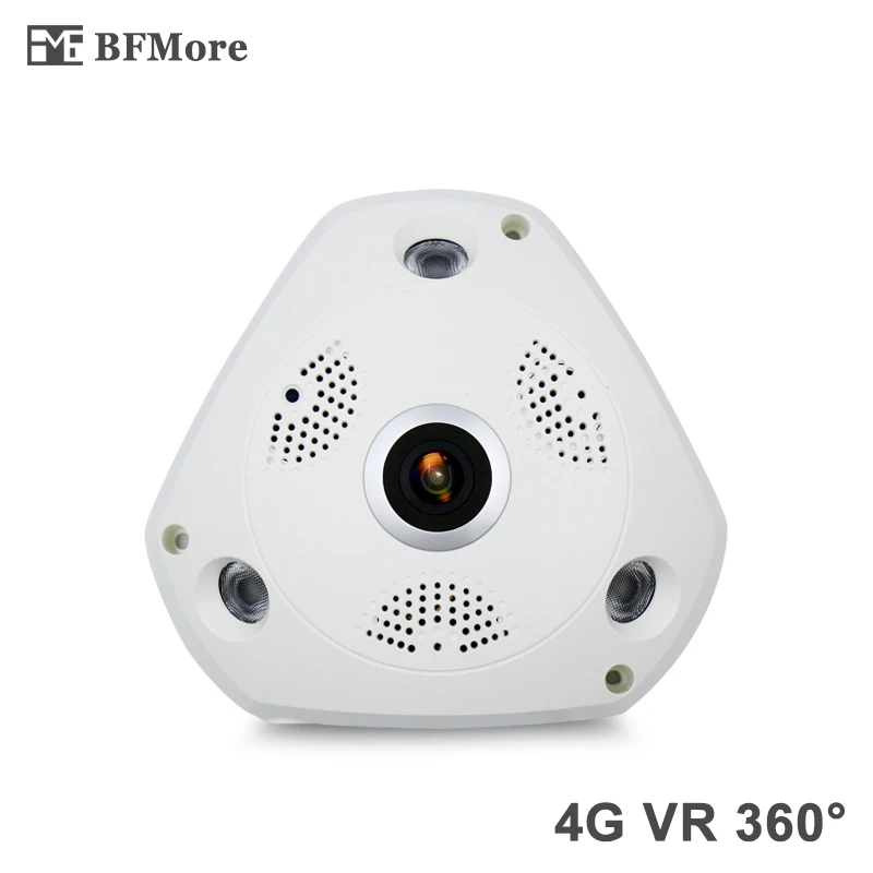 BFMore 3G 4G VR IP Camera Sim Card 3MP 360 degree Alarm font b Wireless b