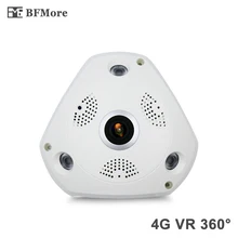 BFMore 3G 4G VR IP Camera Sim Card 3MP 360 degree Alarm font b Wireless b