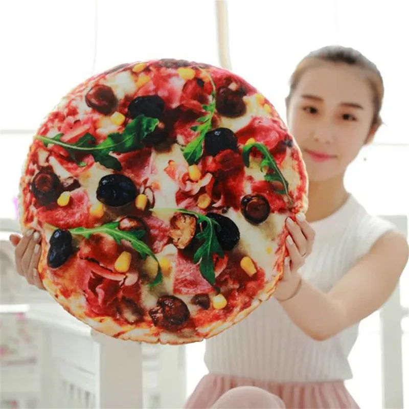 font b 2017 b font font b New b font Creative 3D Pizza Bed Throw