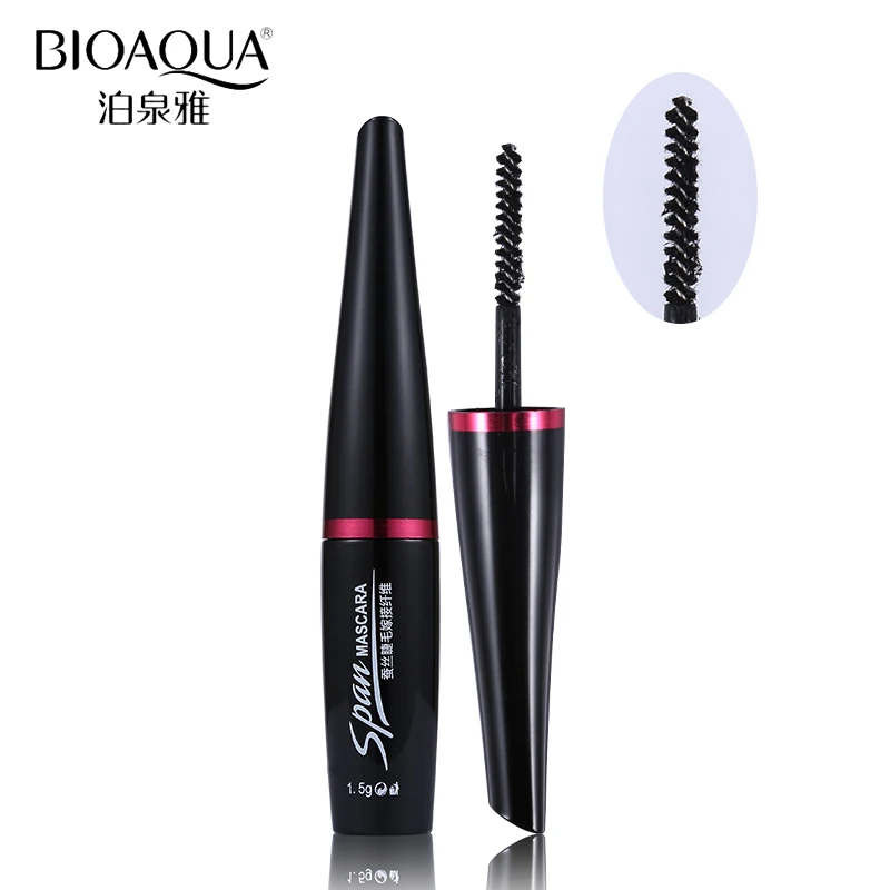 BIOAQUA Brand Black Silk Fiber Mascara Makeup Set Eyelash Extension Lengthening Volume 4D Mascara Waterproof Cosmetics 2pcs/lot