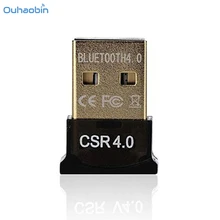 Oubaobin Популярные Беспроводной адаптеры мини, включающим в себя гарнитуру блютус и флеш-накопитель USB V4.0 донгл двухрежимный беспроводной адаптер для портативных ПК Портативный Sep8