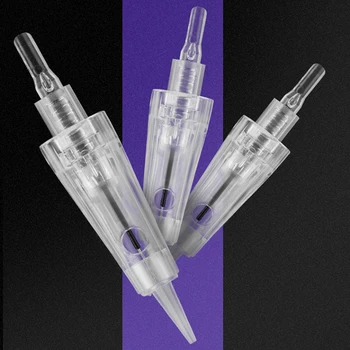 

10pcs/50pcs Tattoo Supplies Microblading Machine Needle 1rl 3rl 5rl Permanent Makeup Needles for Embroidery Eyebrow Eyeliner