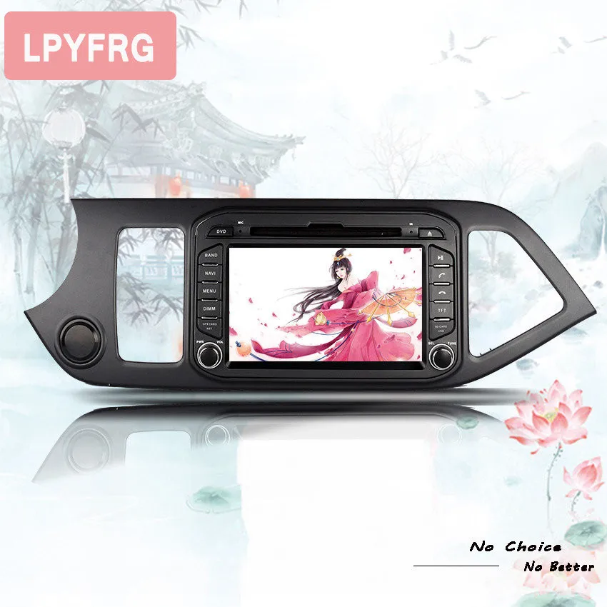 Top 4GB RAM 4G WIFI Android 9.0 Octa Core DAB+ RDS Car DVD GPS Radio Player For Kia Picanto Morning 2011-2016 Tape Recorder 1