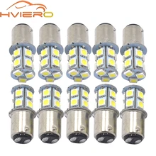 10X1156 BA15S 1157 BA15D BAY15D P21W 13Led 5050 Автомобильные светодиодные тормозные задние лампы 13SMD автомобильные задние лампы заднего хода DC 12V поворотные огни