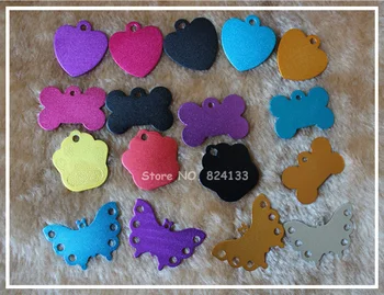 

New Arrivals Pet Id Tags,Various Designs Butterfly/Paw/Bone/Heart Dog Tags,Aluminum Pet Tags,DHL/FedEx Free Shipping
