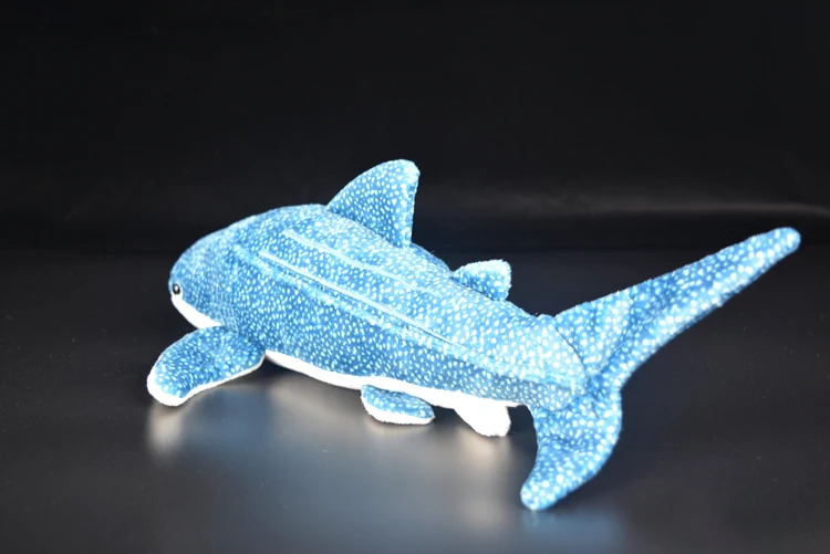 35 см длинная Реалистичная КИТ плюшевая игрушка «Акула» очень мягкая Синяя Акула плюшевая кукла реалистичные морские животные рыба мягкая игрушка для детей