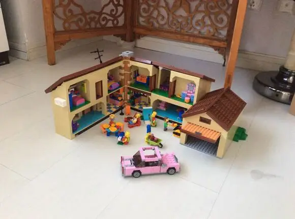 Model house bricks Model house bricks