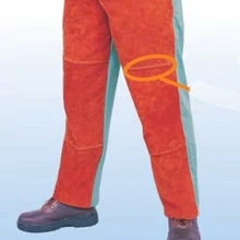 Брюки для сварки сплит коровья кожа Корова сварочная одежда FR хлопок сварочные брюки