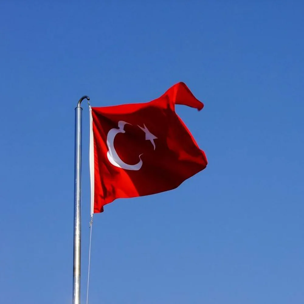 90*150 см Турция флаг 3 * 5ft баннер турецкий украшение дома висит флаги стран