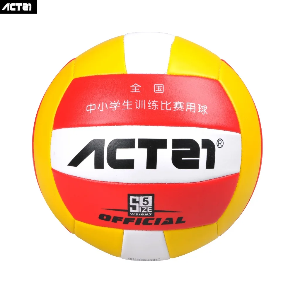 ACTEI VB1115 мягкий шарик Touch Size5 волейбол Крытый Открытый тренировочный мяч с Чистая сумка иглы