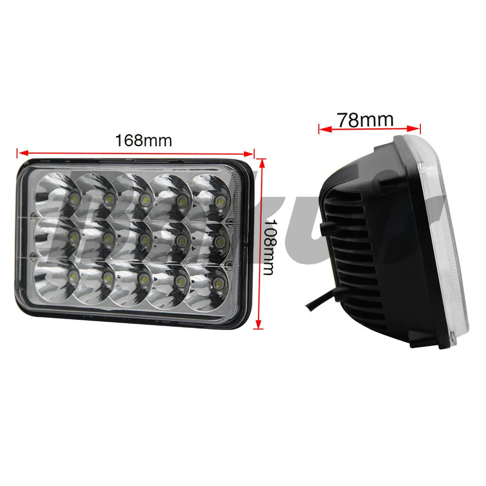 

1pcs 4x6'' LED Conversion Headlight Lamp for Honda XR250 XR400 XR650 & for Suzuki DRZ NEW