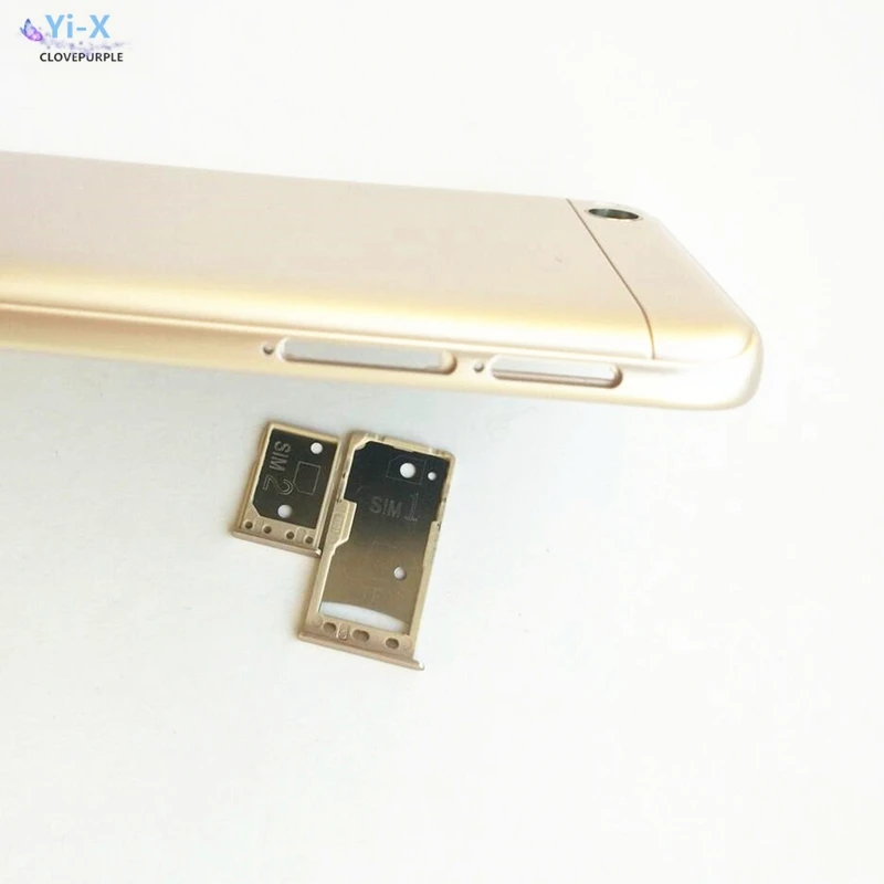 Новый корпус для Xiaomi Redmi 5A 5 A задняя крышка аккумулятор дверь 2 Sim карты