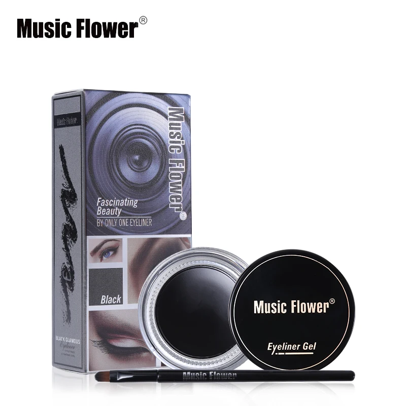 5 Color Music Flower Make Up Brand Eyes Cream Matte Makeup Eyeliner Gel Shimmer Eye Liner Waterproof Shadow Smudge-proof Lasting 5 Color Music Flower Make Up Brand Eyes Cream Matte Makeup Eyeliner Gel Shimmer Eye Liner Waterproof Shadow Smudge-proof Lasting
