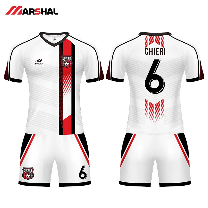 

Professionalized Design Soccer Uniforms For Team Practice Kids Football Kits Sublimation Print Soccer Set Football Jerseys