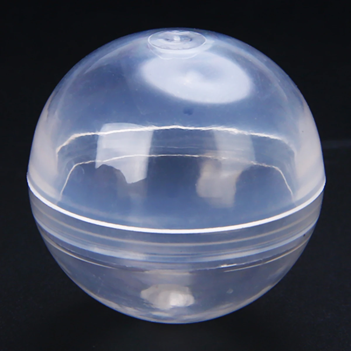 New 10Pcs Transparent Plastic Empty Round Toy Capsules For Ball Vending Machine 1.2inch 32mm Diameter