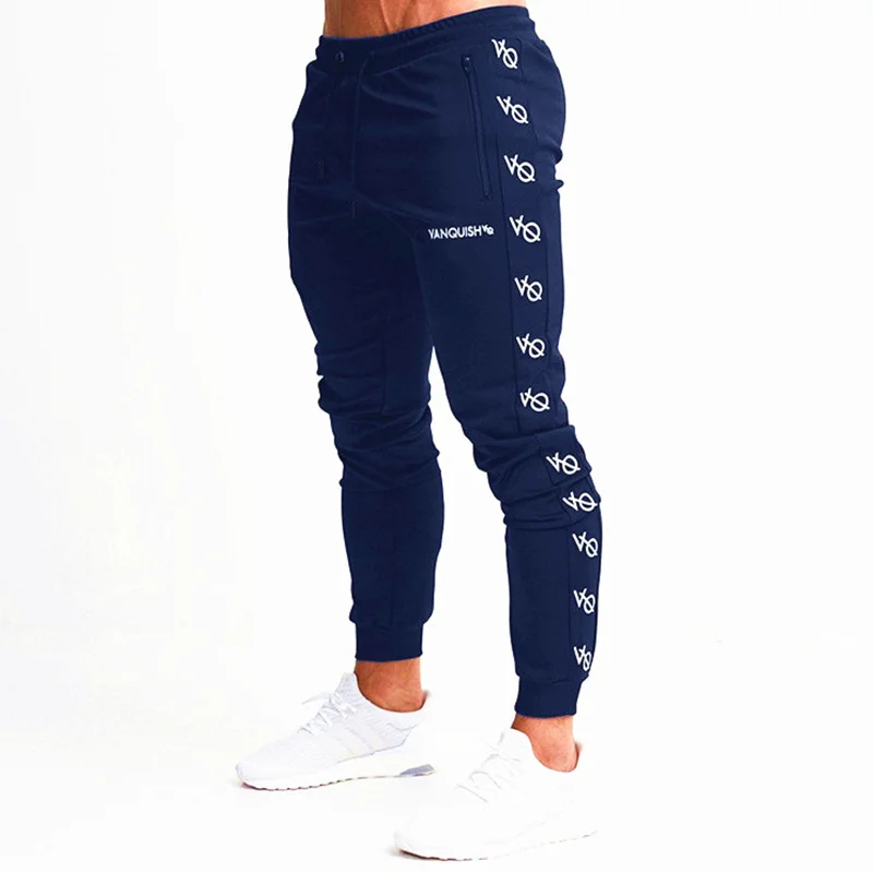 

Men Joggers Sweatpants Run Sports Training Skinny Trousers Male Gym Fitness Bodybuilding Crossfit Track Pants Sportswear Bottoms