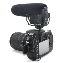 VideoMic Compact On-camera Photography Interview Super-Cardioid for Canon Nikon Lumix Sony DJI Osmo,Pentax,Samsung DSLR Camera