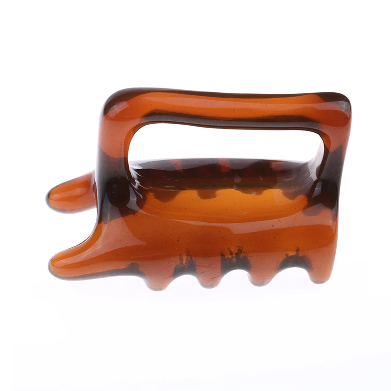 

1Pc Natural Resin Scraping Tool Back Massage Guasha Board Beeswax Scrape Therapy Massager