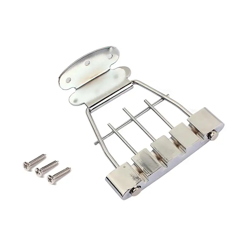 Chrome Plated Adjustable Professional Guitar Tailpiece Trapeze