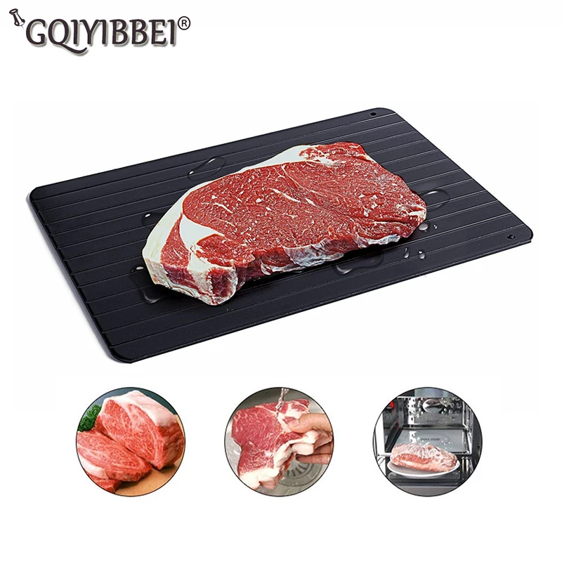 

Fast Magic Defrost Tray Safest Way Rapid Thaw Meat Frozen Food Quickly Home Defrosting Without Electricity Chemicals Microwave