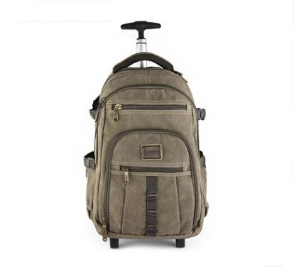 Для мужчин Cabin Сумки на колёсиках сумка с колёса холст чемодан на колесах багаж сумка колесных рюкзак для мужчин вести чемодан