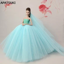 long barbie frocks