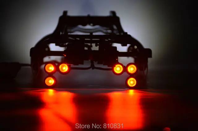 Best Offers  1/10 Rc Car Traxxas E-REVO EREVO Nylon Body Cover Roll Cage Protection Double Wheel Wheelie Bar+12 Piece Lamp Headlamp 