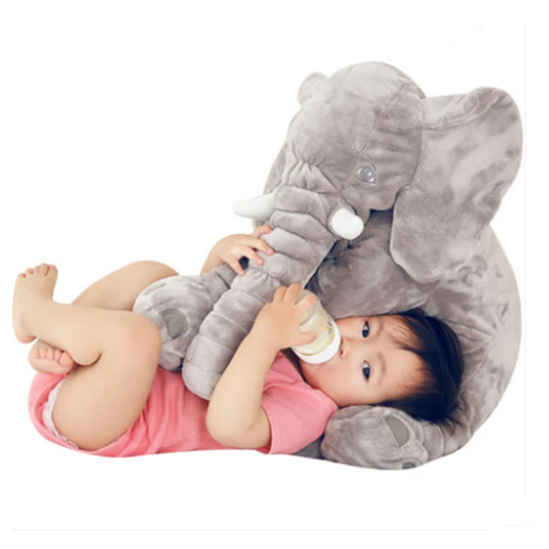 big soft elephant pillow