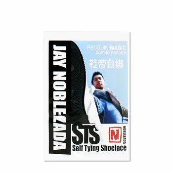 

Free shipping auto self tying the shoelace advanced wire stretcher magic tricks