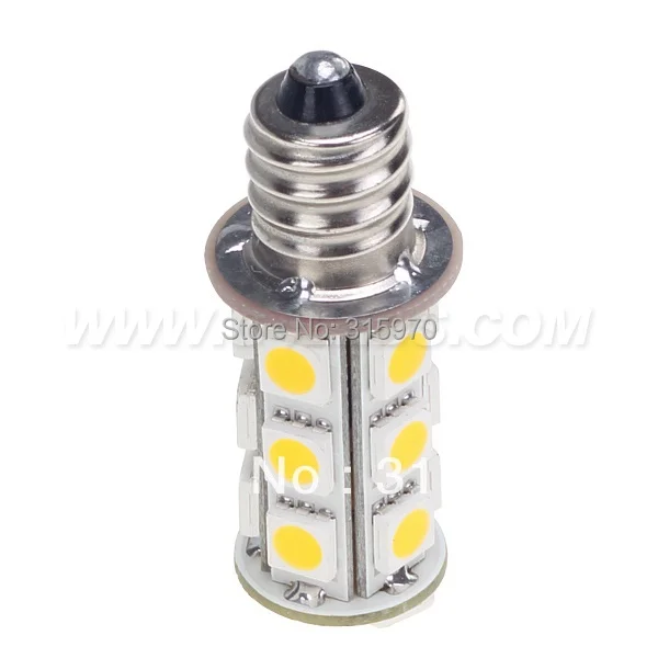 

AC12V 18pcs Of 5050SMD E12 LED Auto Bulb Car Bulb 360LM White Color 3W To Repalce Halogen 30W 1pcs/lot