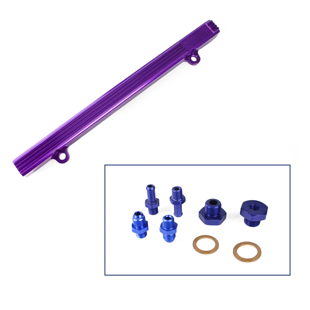 

Dynoracing Aluminum Fuel Rail For Mitsubishi Lancer Mivec GSR 4G92 4G93 1991-1995 Purple FUEL RAIL KITS FUEL SUPPLY TT100787-PL
