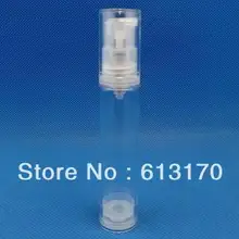 100 шт 10 мл пустой фланасос флакон для эфирного масла вакуумные бутылки для лосьона емкость для косметических средств Прозрачный