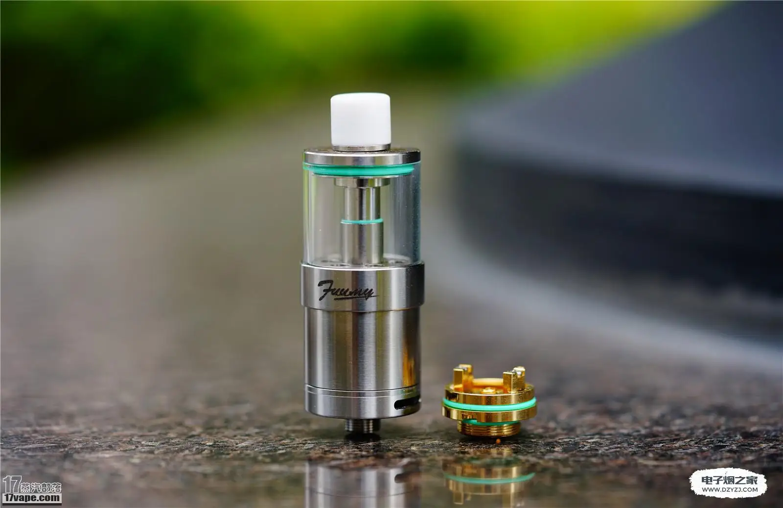 Original FUUMY FZ 316 SS RDTA RDA 5ml Rebuildable Dripping Dripper Mech Tank DIY Kayfun Made by Zombie High Quality