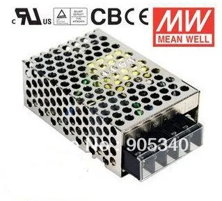 

MeanWell NES-25-12 25W 2.1A 12V Single Output Switching LED Power Supply High Reliability Miniature SMPS CB CE UL