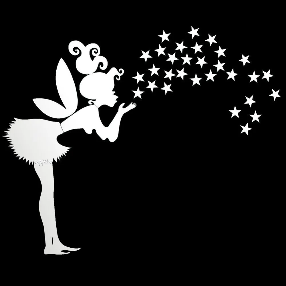 Настенная Зеркальная Наклейка Angle star fairy с 60 шт. акриловое зеркало сделай сам для