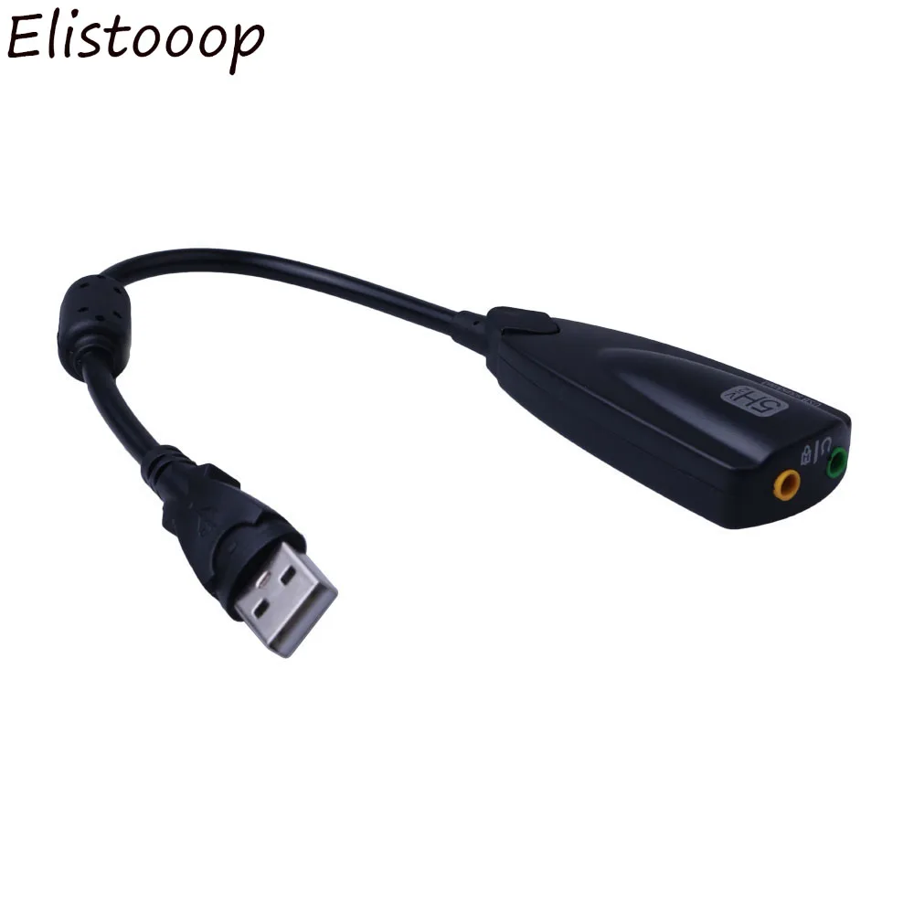 2018 профессиональная Антимагнитная внешняя звуковая карта USB 7 1 адаптер 5HV2 3D Аудио