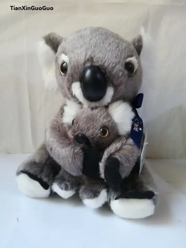 Immagini Koala Natale.Circa 22 Cm Bella Koala Peluche Abbraccio Piccolo Bambino Koala Bambola Molle Del Giocattolo Del Capretto Regalo Di Natale B1422 Aliexpress