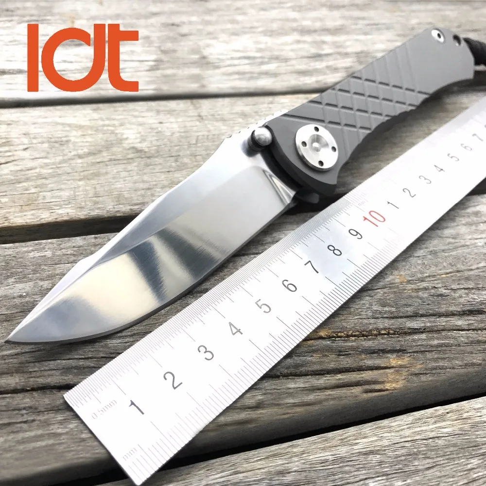 LDT CR Umnumzaan Tactical Folding Knives D2 Blade TC4 Titanium Handle Camping Knife Outdoor Survival Hunting Pocket Tools OEM LDT CR Umnumzaan Tactical Folding Knives D2 Blade TC4 Titanium Handle Camping Knife Outdoor Survival Hunting Pocket Tools OEM