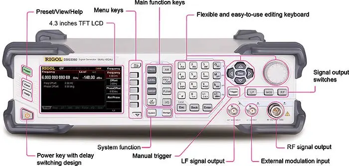 Rigol DSG3030 генератор сигналов 3 ГГц RF