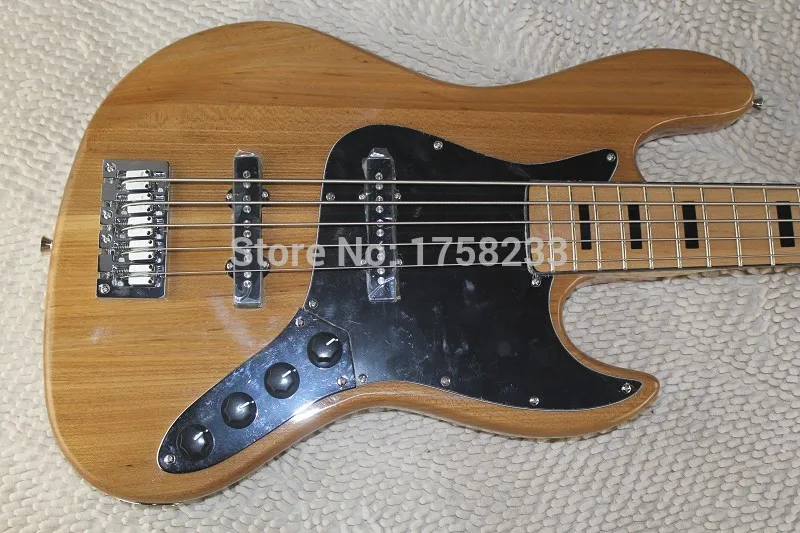 

. Free shipping guitar jazz bass guitar 5 strings jazz Electric bass guitar with Vintage Active pickups