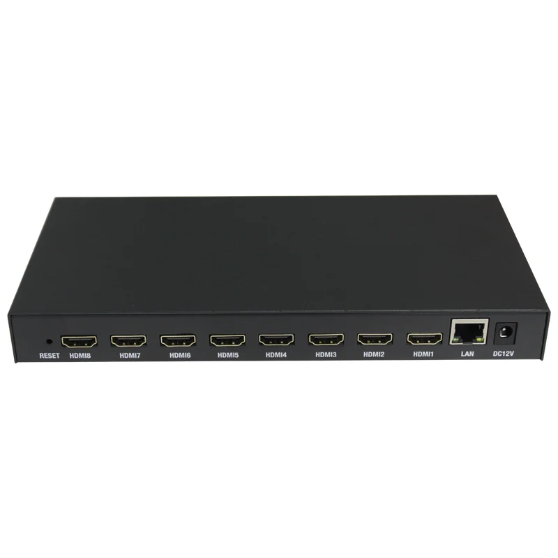 

8 Channels IP h.264 IPTV youtube Encoder HDMI h264 HLS RTMP Live Video Streaming ENCODER Xstream Wowza Facebook Live Periscope