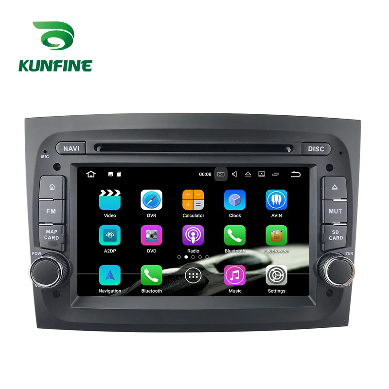 Android Car DVD GPS Navigation Multimedia Player Car Stereo For FIAT Doblo 2015 8.0 Radio Headunit (4)