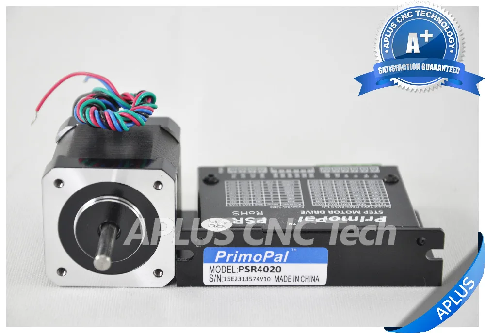 Шаговый двигатель NEMA 17 с поворотом на 0 9 градусов (59 5 oz in/48mm/1.7A) + Драйвер шагового
