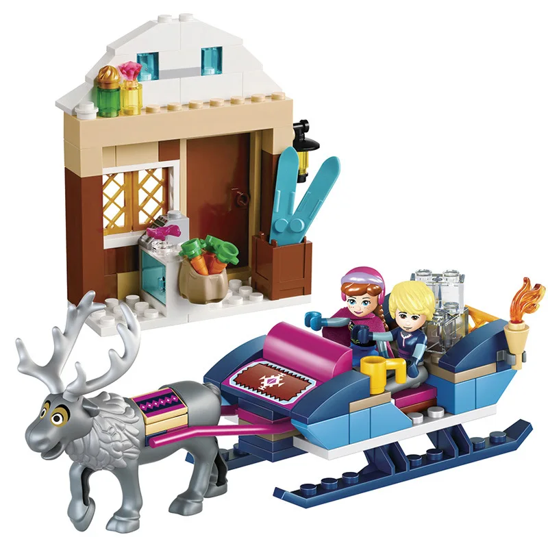 Disney Toys Frozen Princess Anna & Kristoff'S Sleigh Adventure Building Blocks Give Your Child The Best Birthday Gifts Disney Toys Frozen Princess Anna & Kristoff'S Sleigh Adventure Building Blocks Give Your Child The Best Birthday Gifts