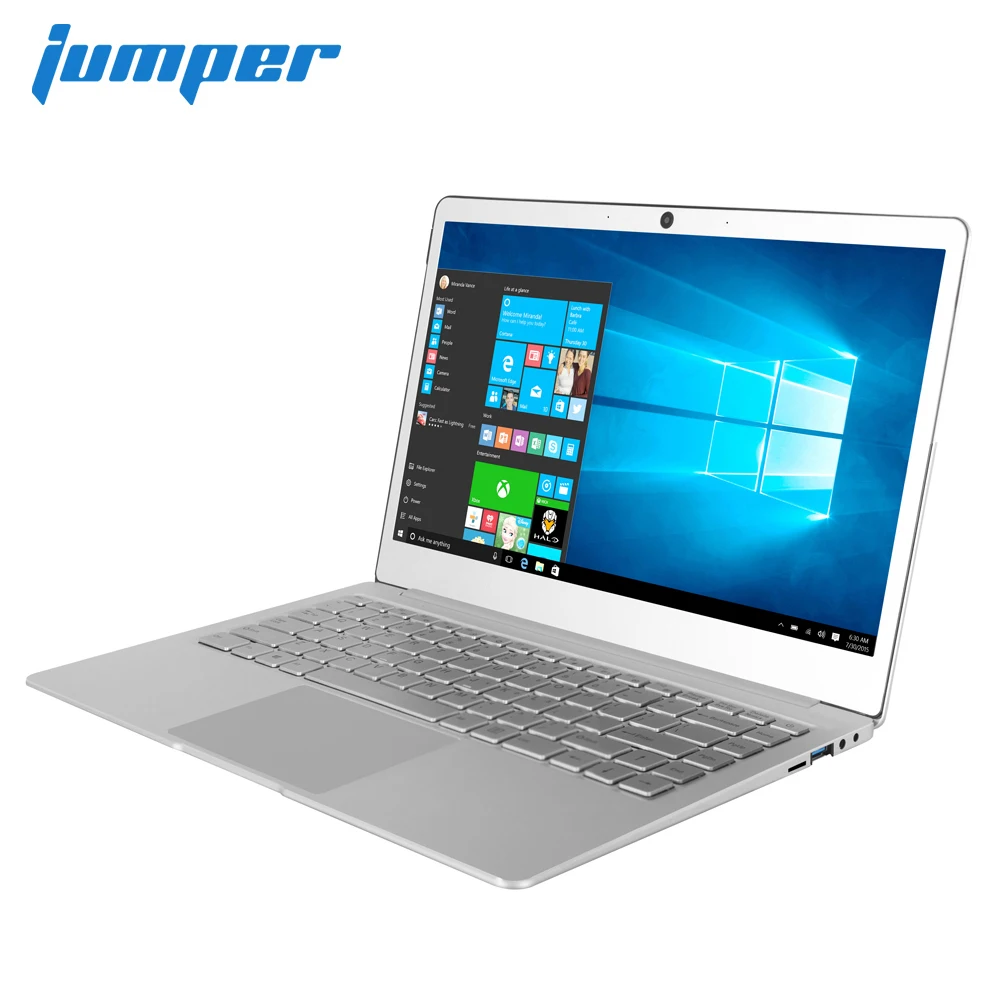 Цена Новый 14 дюймовый ips ноутбук Jumper EZbook X4 металлический чехол ноутбук Intel Celeron J3455 6G 128GB ультрабук 2,4G 5G wifi клавиатура с подсветкой