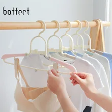 2 шт. и 4 Нескользящие пластиковые вешалки для одежды складные